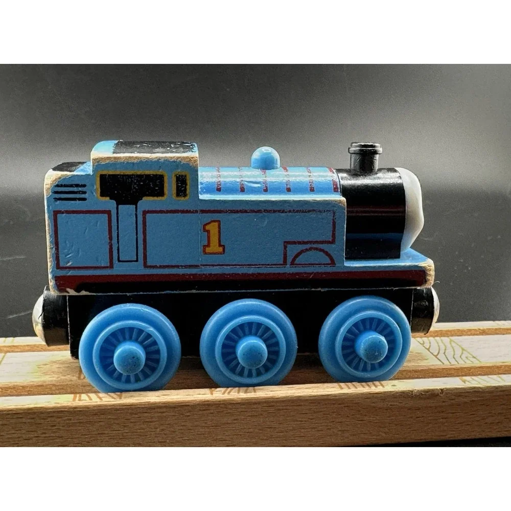 Thomas Wooden Railway Vtg 2003 Train Tank Engine Learning Curve Limited-LH